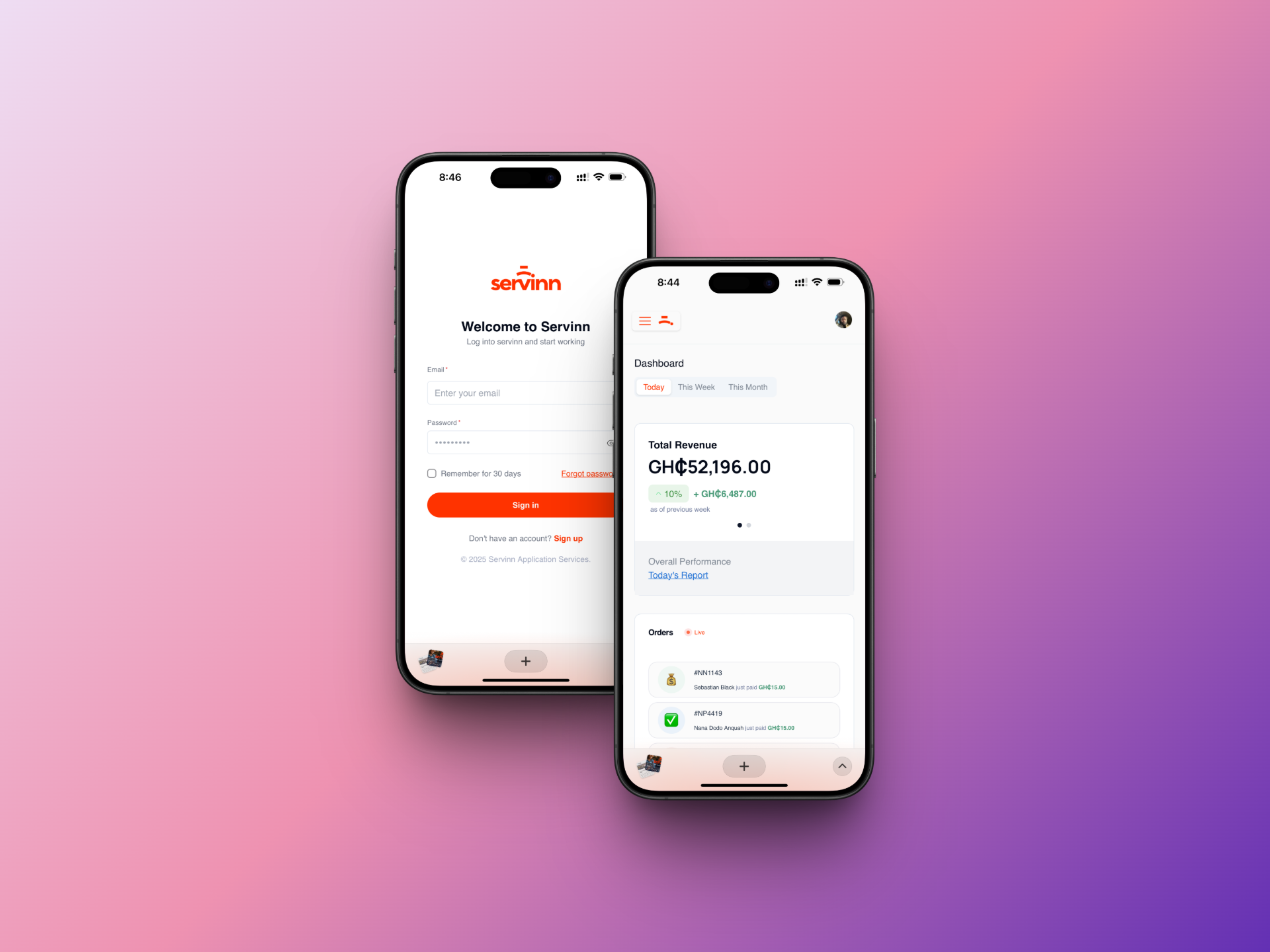 Rarelogyx Servinn Applications Services Project Preview Image